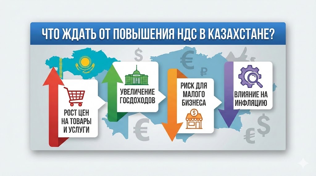 Что ждать от повышения НДС в Казахстане?